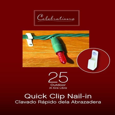CELEBRATIONS Clip Nail-in 25 ct 73018-25COSACP
